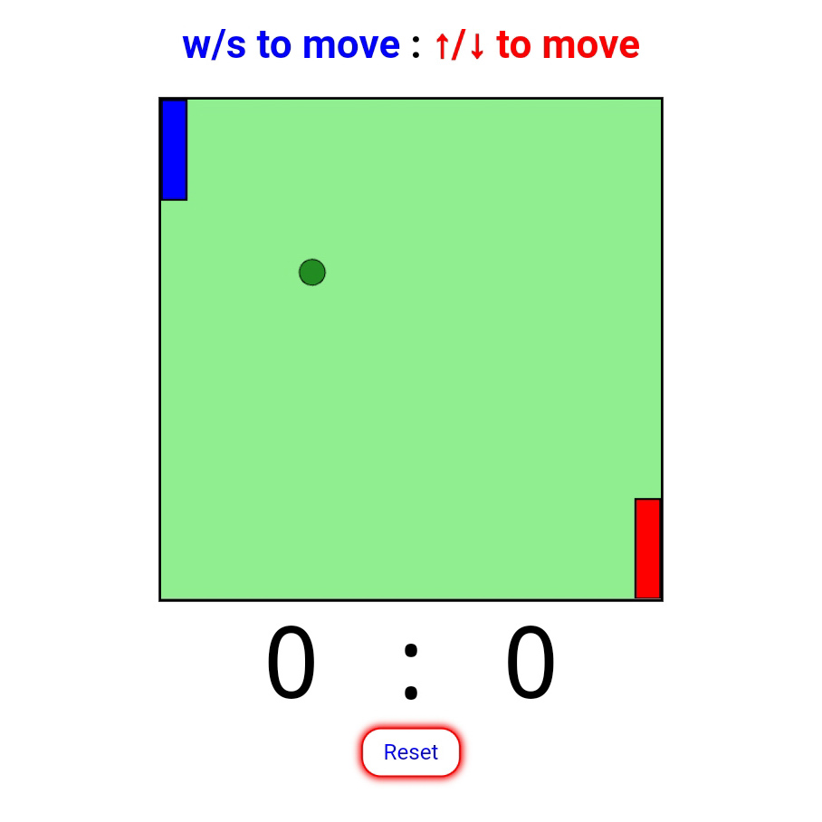 Ping pong game